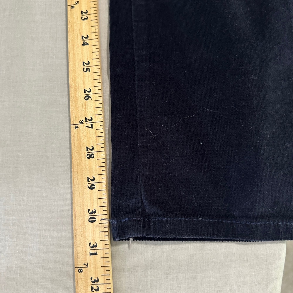 Gloria Vanderbilt Women's 6 Amanda Corduroy Pants Midnight Affair Stretch NEW - Picture 4 of 11
